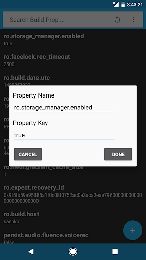 Material Build.prop Editor - Image screenshot of android app