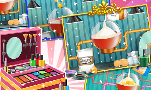 Makeup Kit baking Factory 🎂 - Makeup cake maker - Image screenshot of android app