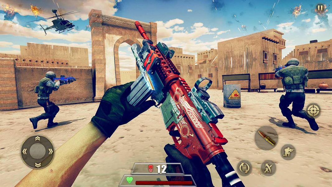 FPS Commando Strike Game 3D - عکس بازی موبایلی اندروید