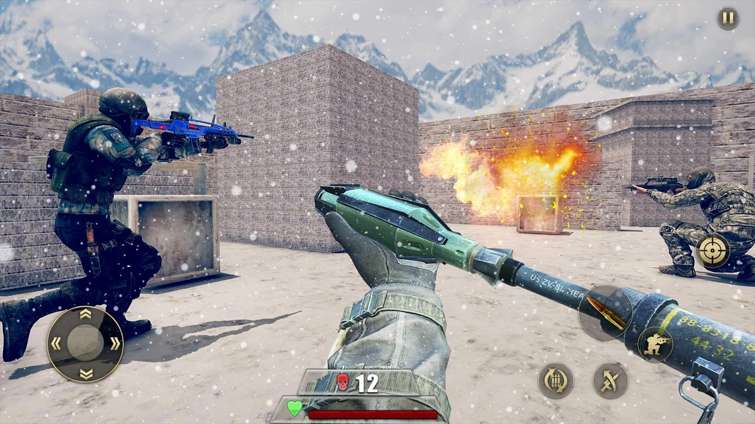 FPS Commando Strike Game 3D - Gameplay image of android game
