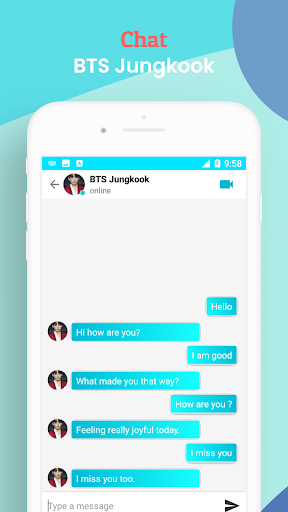 Fake Call with BTS Jungkook - Image screenshot of android app