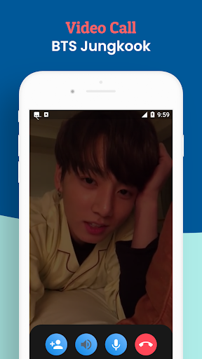 Fake Call with BTS Jungkook - Image screenshot of android app