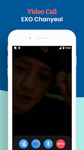 Fake Call with EXO Chanyeol - Image screenshot of android app