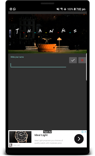 Friends' name creator - Image screenshot of android app