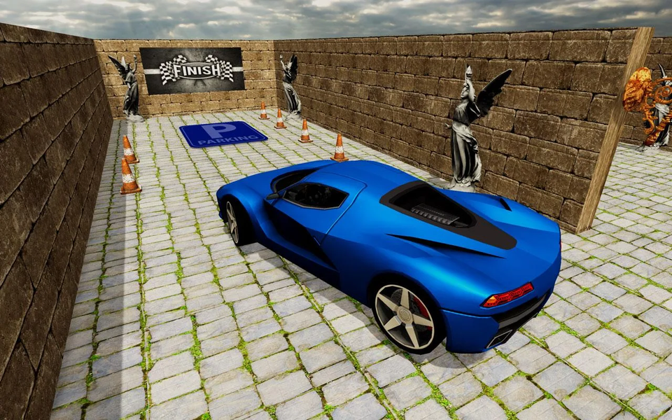 Car Racing In Maze Runner - Gameplay image of android game