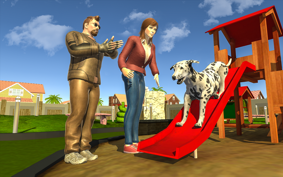 Virtual Dog Training & Tricks - Gameplay image of android game