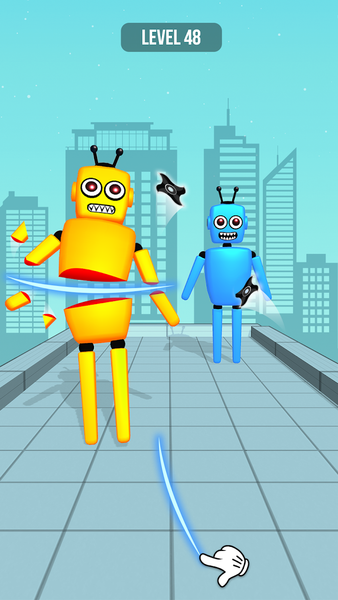Ninja Robot Blade Cutter - عکس بازی موبایلی اندروید