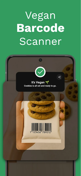 Vegan Scanner - VegVisor - Image screenshot of android app