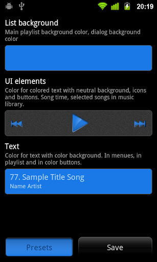 NRG Player Base Skin - عکس برنامه موبایلی اندروید