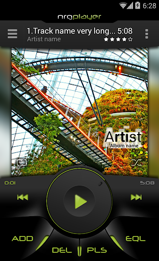 NRG Player Carbo Skin - Image screenshot of android app
