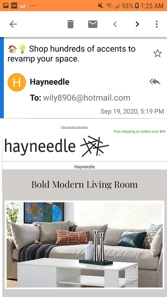 Mail for Hotmail & Outlook - Image screenshot of android app