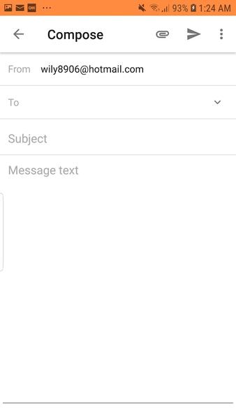 Mail for Hotmail & Outlook - Image screenshot of android app