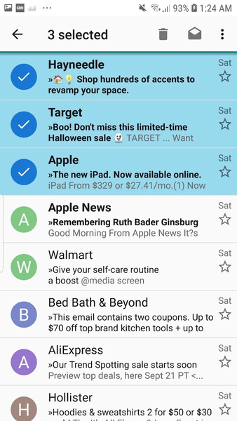 Mail for Hotmail & Outlook - Image screenshot of android app
