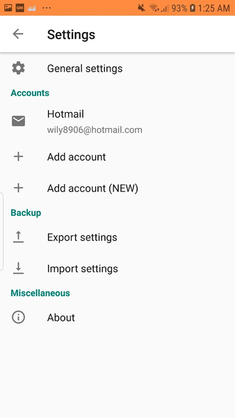 Mail for Hotmail & Outlook - Image screenshot of android app