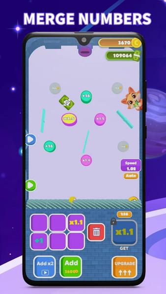 Coin Buster 2048 Merge Clicker - عکس بازی موبایلی اندروید