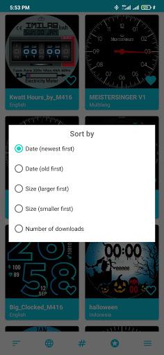 Haylou, IMILAB Watch Faces - Image screenshot of android app