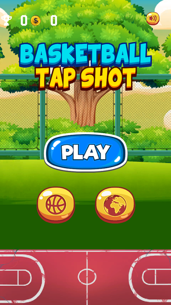 Basketball Tap Shot - Gameplay image of android game