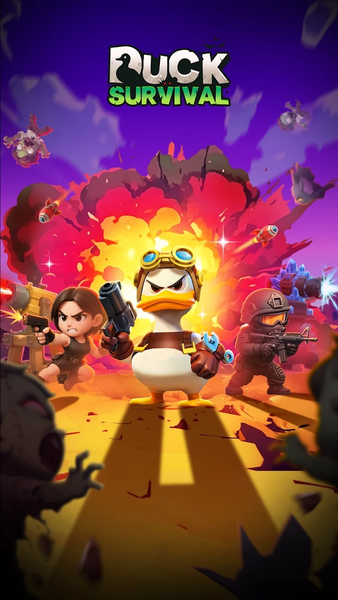 Duck Survival - عکس بازی موبایلی اندروید