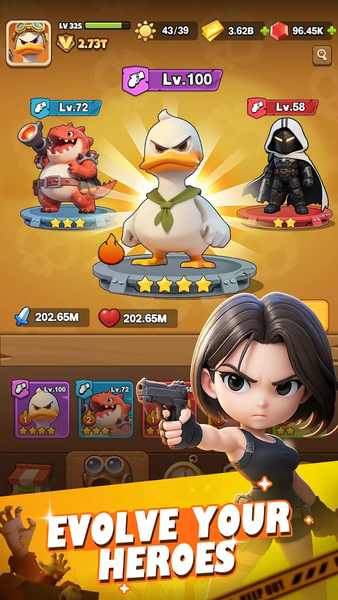 Duck Survival - عکس بازی موبایلی اندروید