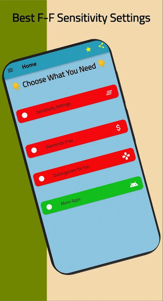 Sensitivity Tool - Image screenshot of android app