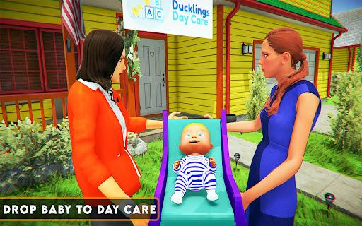 Working Mother Office Job Simulator Game:Baby Care - Image screenshot of android app