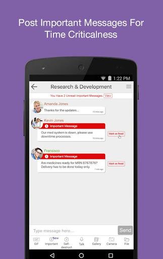 Office Chat, Work Messaging - Image screenshot of android app