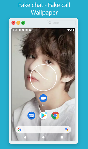 Bts-V Kim Tae-Hyung Real call - عکس برنامه موبایلی اندروید
