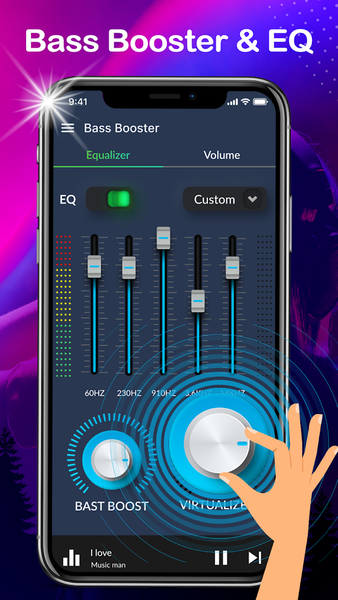 Equalizer: Bass Booster - Image screenshot of android app