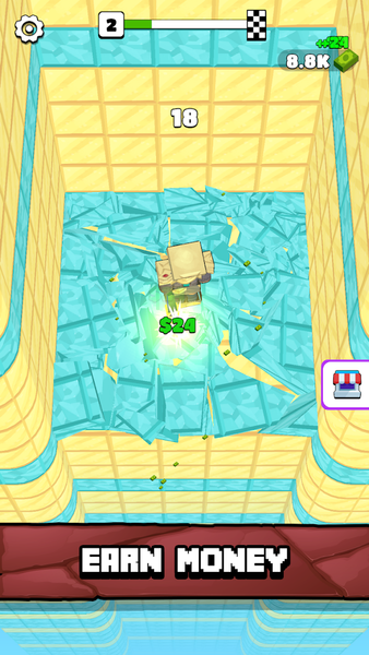 Mining Rush ۳D: Idle Games - عکس بازی موبایلی اندروید