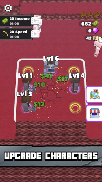 Mining Rush ۳D: Idle Games - عکس بازی موبایلی اندروید