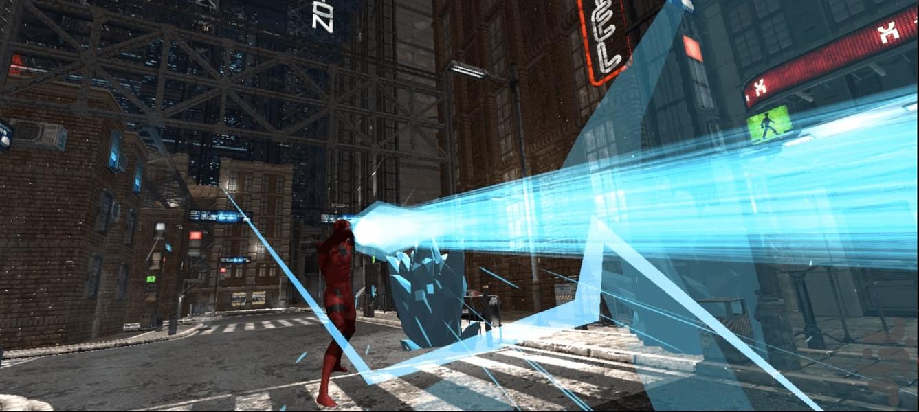 مرد عنکبوتي جنگ فضا - Gameplay image of android game