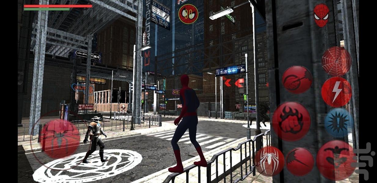 مرد عنکبوتي فضايي - عکس بازی موبایلی اندروید