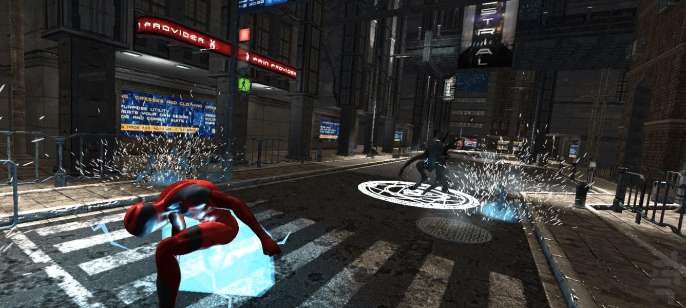مرد عنکبوتی حمله فضایی - Gameplay image of android game