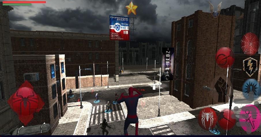 مرد عنکبوتی در جنگ ستارگان - عکس بازی موبایلی اندروید