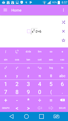 Math Solver - عکس برنامه موبایلی اندروید