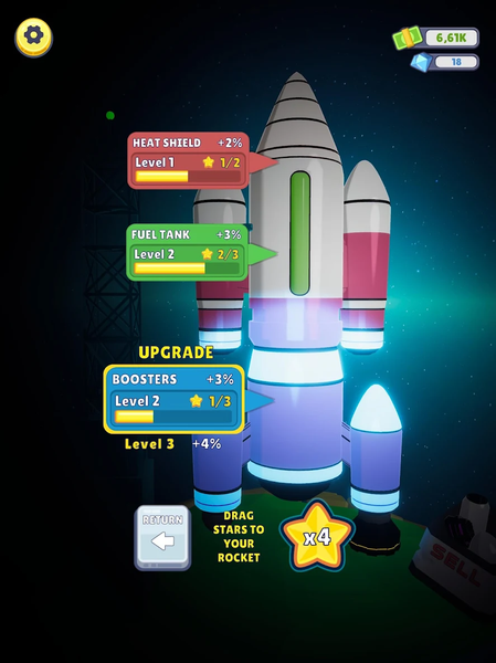 Booster Up! - عکس بازی موبایلی اندروید