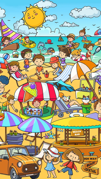 Sticker Book Diary ASMR Puzzle - Gameplay image of android game