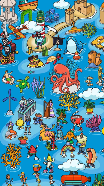 Sticker Book Diary ASMR Puzzle - Gameplay image of android game