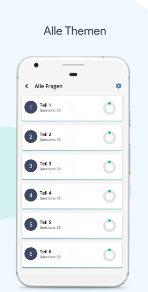 A1 German Test Learning - Image screenshot of android app