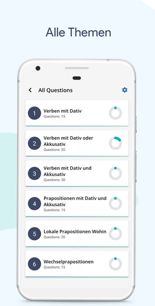 B1 German Test Learning - Image screenshot of android app