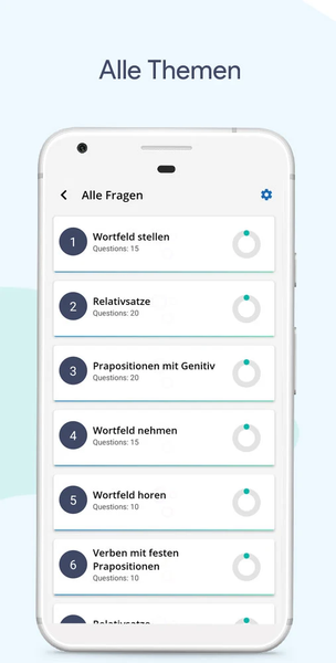 B2 German Test Learning - Image screenshot of android app