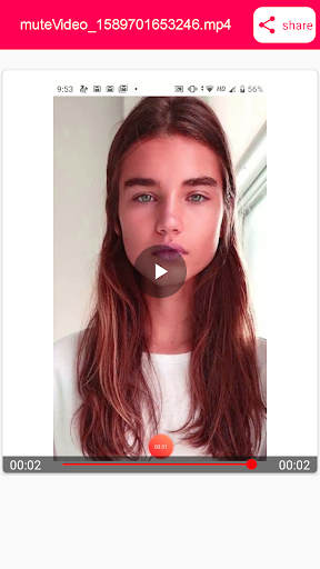 Mute Video (Silent Video) - Image screenshot of android app