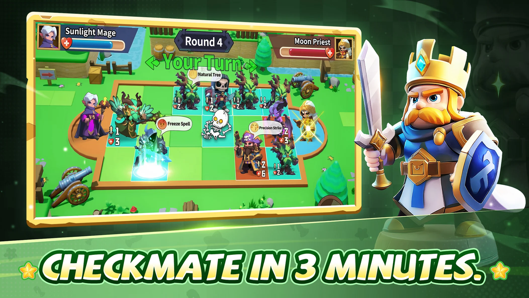 Move & Magic—Brain vs. Deck - Gameplay image of android game