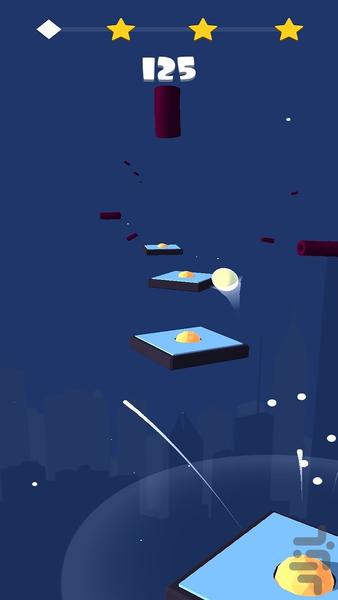 Hop Ball - Gameplay image of android game