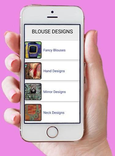 Blouse Designs - Image screenshot of android app