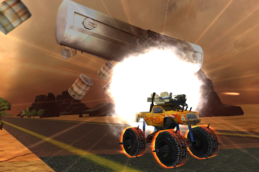 Crazy Monster Truck Fighter - - عکس بازی موبایلی اندروید