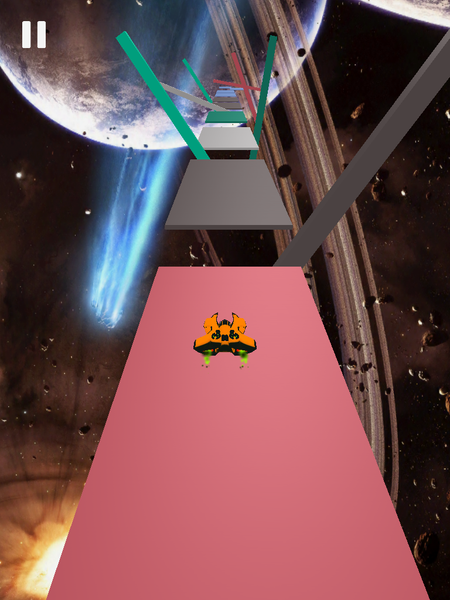Sky Roads ۳D - Galaxy Racing - عکس بازی موبایلی اندروید