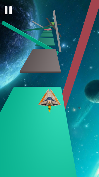 Sky Roads ۳D - Galaxy Racing - عکس بازی موبایلی اندروید