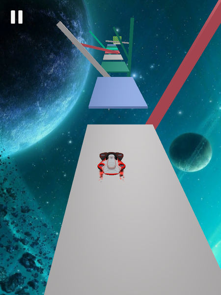 Sky Roads ۳D - Galaxy Racing - عکس بازی موبایلی اندروید