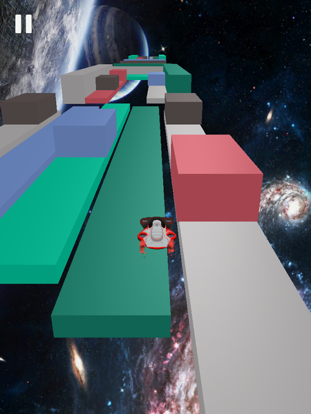 Sky Roads ۳D - Galaxy Racing - عکس بازی موبایلی اندروید